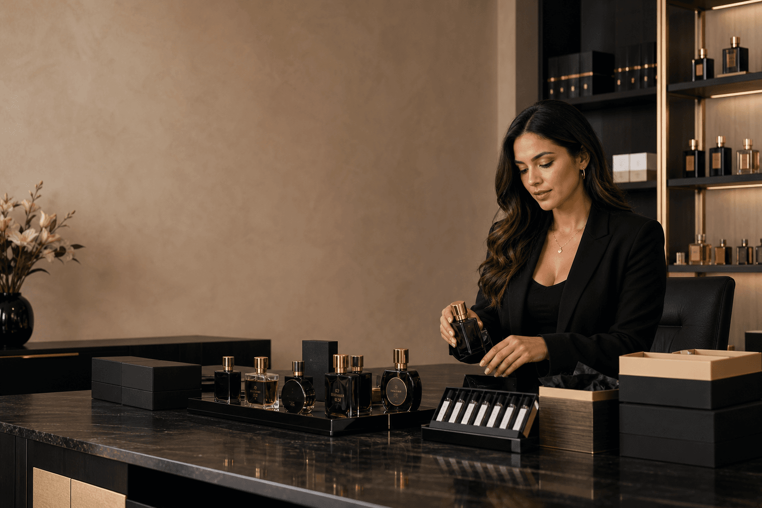 Escena editorial mayorista de Empire Essence